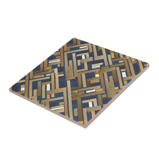 Geometrische Tegel Tegeltje (Zijkant)