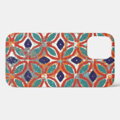 Geometrische tegels: etnische  achtergrond. Case-Mate iPhone case (Achterkant (horizontaal))