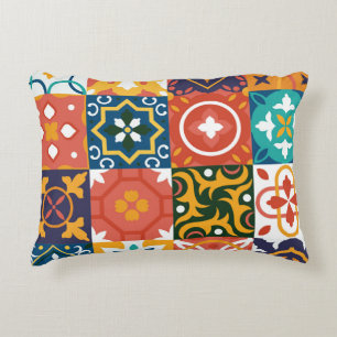 Geometrische  Tegels  Patroon Accent Kussen