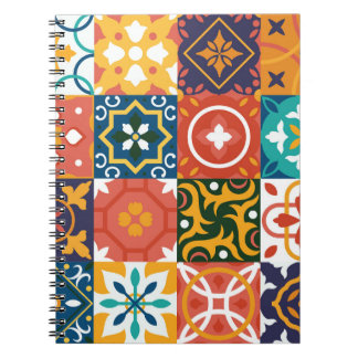 Geometrische Tegels Patroon Notitieboek