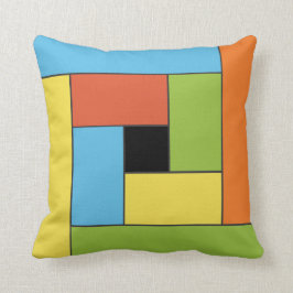 Geometrische tegels Patroon ver8 Sierkussen