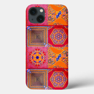 Geometrische Tegels van Azulejos met een CG-twist Case-Mate iPhone Case