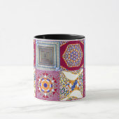 Geometrische Tegels van Azulejos met een CG-twist Mok (Midden)