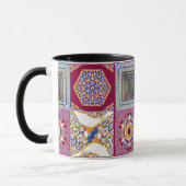 Geometrische Tegels van Azulejos met een CG-twist Mok (Links)