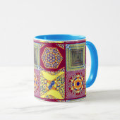 Geometrische Tegels van Azulejos met een CG-twist Mok (Voorkant rechts)