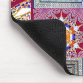 Geometrische Tegels van Azulejos met een CG-twist Muismat (Hoek)