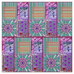 Geometrische Tegels van Azulejos met Vredesvogel Stof