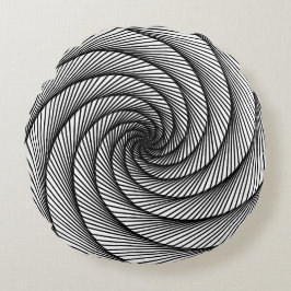 geometrische tekening ItalianFreaks Rond Kussen