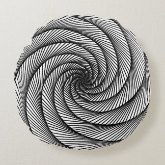 geometrische tekening ItalianFreaks Rond Kussen