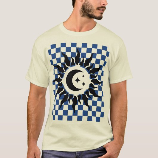 geometrische tekening t-shirt (Voorkant)
