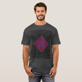geometrische tekening t-shirt (Voorkant volledig)