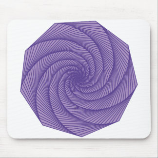 geometrische tekening Violet Muismat