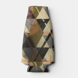 geometrische textuur - Abstracte driehoek Flesjeskoeler