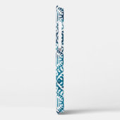 Geometrische textuur herhaalt een creatief modern Case-Mate iPhone case (Achterkant / Links)