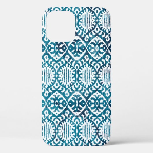 Geometrische textuur herhaalt een creatief modern Case-Mate iPhone case (Achterkant)
