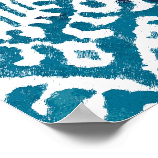 Geometrische textuur herhaalt een creatief modern  poster (Hoek)