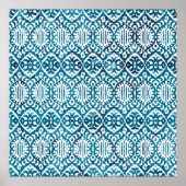 Geometrische textuur herhaalt een creatief modern  poster (Voorkant)