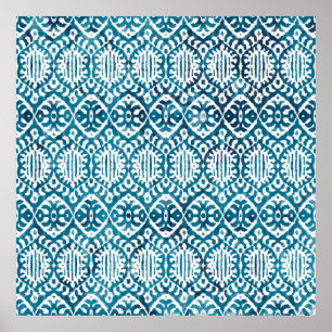 Geometrische textuur herhaalt een creatief modern  poster