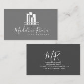 Geometrische thuisontwerper Verkoop Visitekaartje (Voorkant / Achterkant)