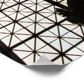 Geometrische tijd poster (Hoek)