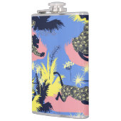 Geometrische tijger, luipaard: kinderpatroon. heupfles (Links)