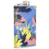 Geometrische tijger, luipaard: kinderpatroon. heupfles (Rechts)