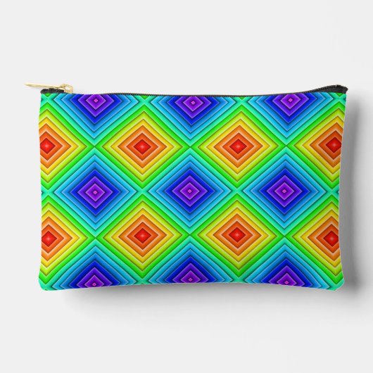 Geometrische topografie - Accessoireszak Etui (Voorkant)
