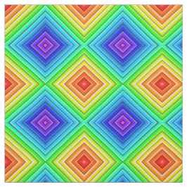 Geometrische topografie - gekamd katoenen stof