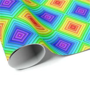 Geometrische Topografie - Inpakpapier