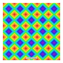 Geometrische topografie (patroon) - Fotoprint
