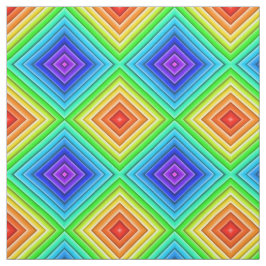 Geometrische Topografie - Pima Katoenen Stof