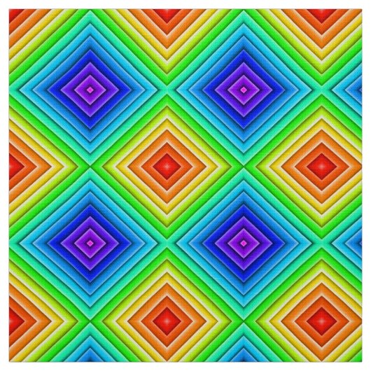 Geometrische topografie - Polyester Poplin stof (Swatch)