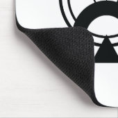 Geometrische Tora Tiger Zodiac Muismat (Hoek)