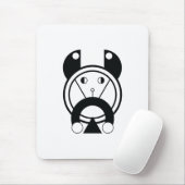 Geometrische Tora Tiger Zodiac Muismat (Met muis)