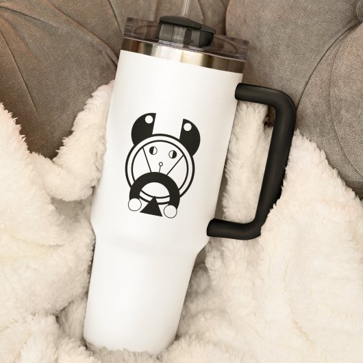 Geometrische Tora Tiger Zodiac Reisbeker