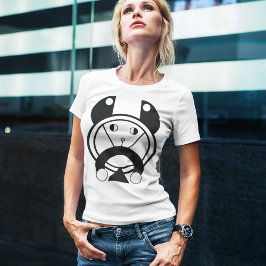 Geometrische Tora Tiger Zodiac T-shirt