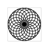 Geometrische torus rubberstempel (Afrduk)