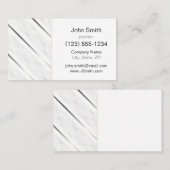 Geometrische trendy patroon visitekaartje (Voorkant / Achterkant)