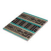 Geometrische tribaal Patroon Grafisch Vet Tegeltje (Zijkant)