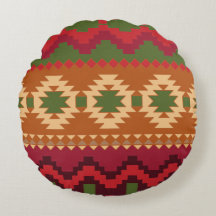 Geometrische Tribal Aztec Kleurrijke Patroon