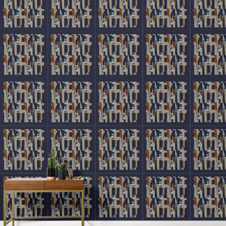 Geometrische Tribal (Herhalend) Luxe Behang