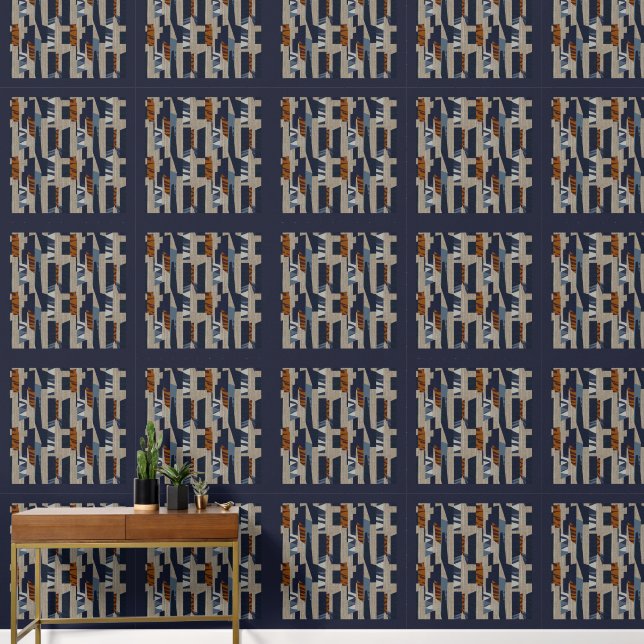 Geometrische Tribal (Herhalend) Luxe Behang (Hal)