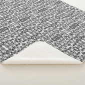 Geometrische Tribale Sherpa Deken (3/4)