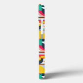 Geometrische tropische vogels | Monogram Case-Mate iPhone Case (Achterkant / Links)