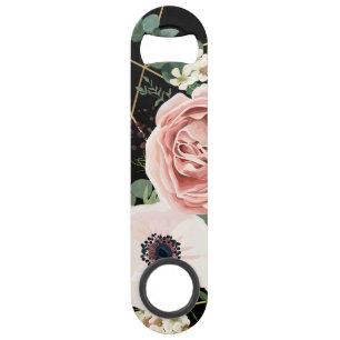 Geometrische tuin voor openen van de fles: zwart speed flessenopener