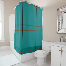 Geometrische Turquoise Groen Zwart Bruin