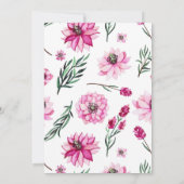 Geometrische uitnodiging voor de geboorte (Achterkant)