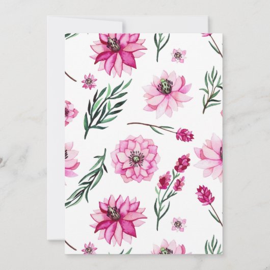 Geometrische uitnodiging voor de geboorte (Achterkant)