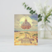 Geometrische Vaticaan St Peter's Square Basilica I Briefkaart (Staand voorkant)