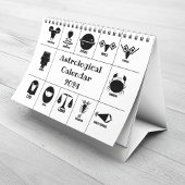 Geometrische Vedic Zodiac-12 Rashi in maand volgor Kalender